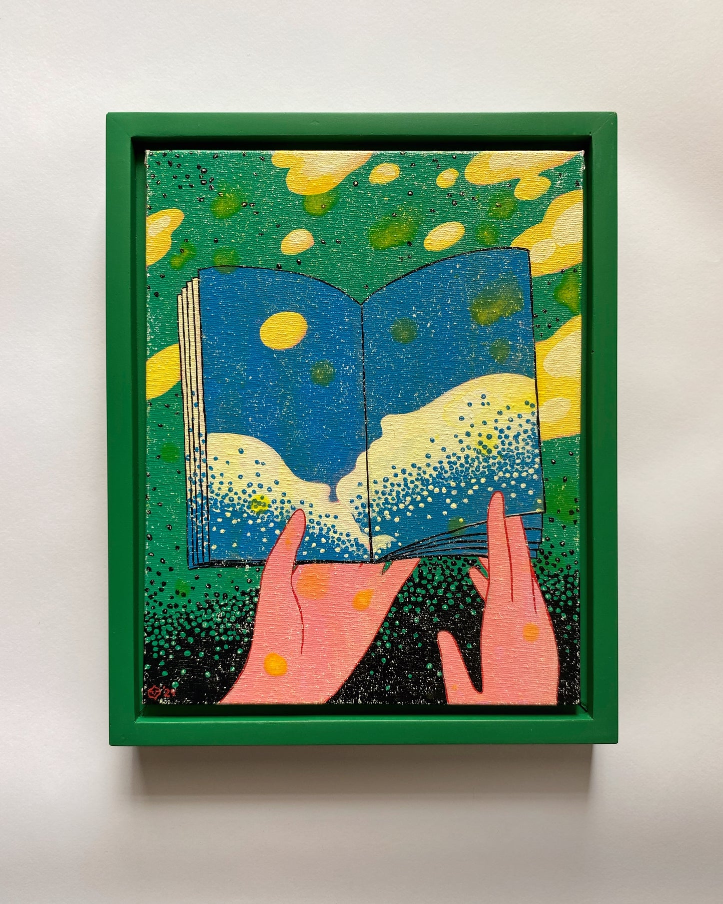 "Read" Original Painting