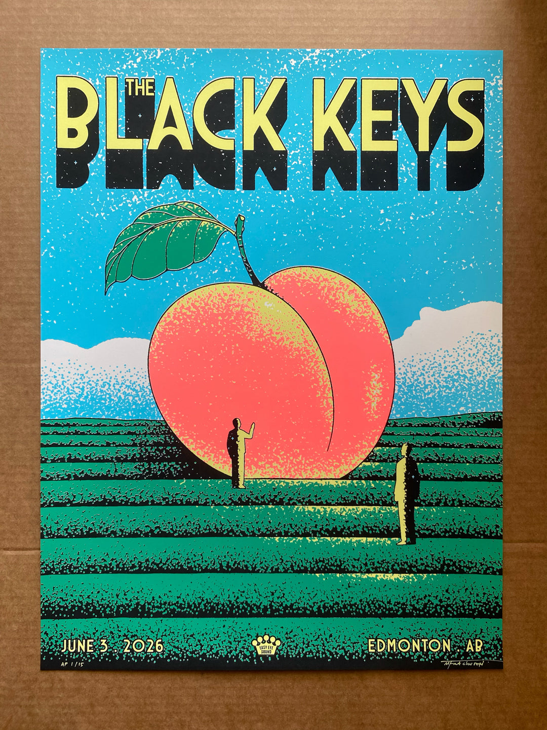 The Black Keys Edmonton Poster