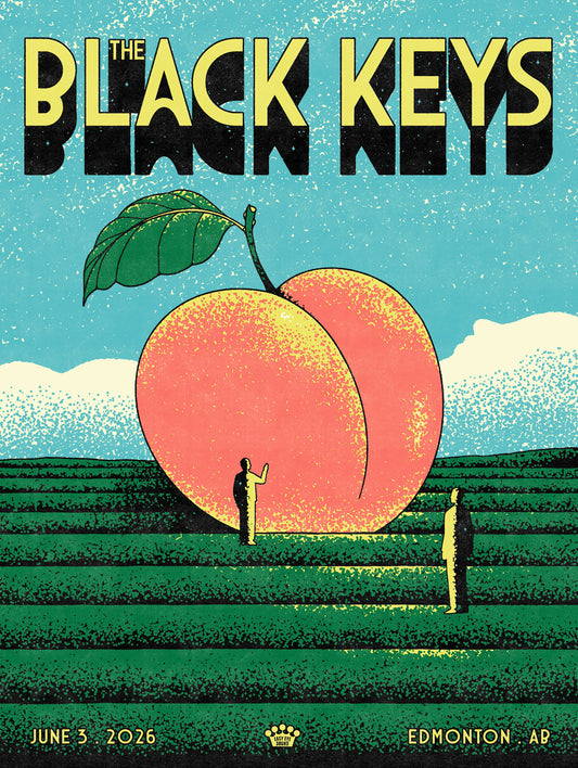 The Black Keys Edmonton Poster